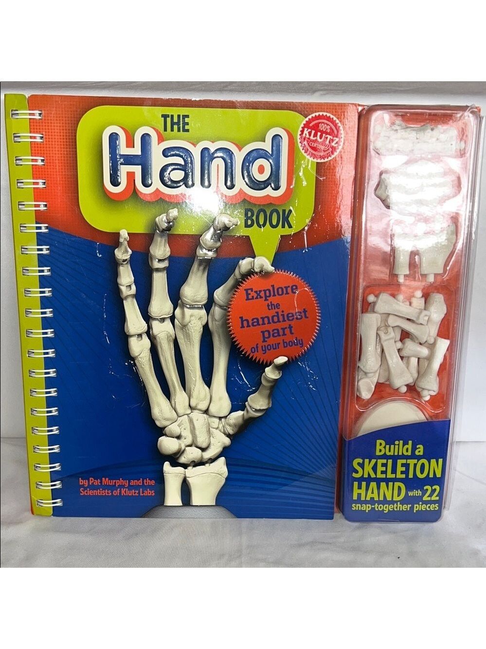 Klutz The Hand Book - Build a Skeleton Hand Kit